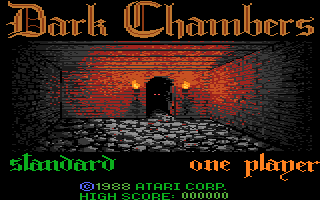 Dark Chambers screenshot 4 for Atari 7800
